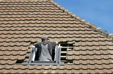 Pose de velux - Rions